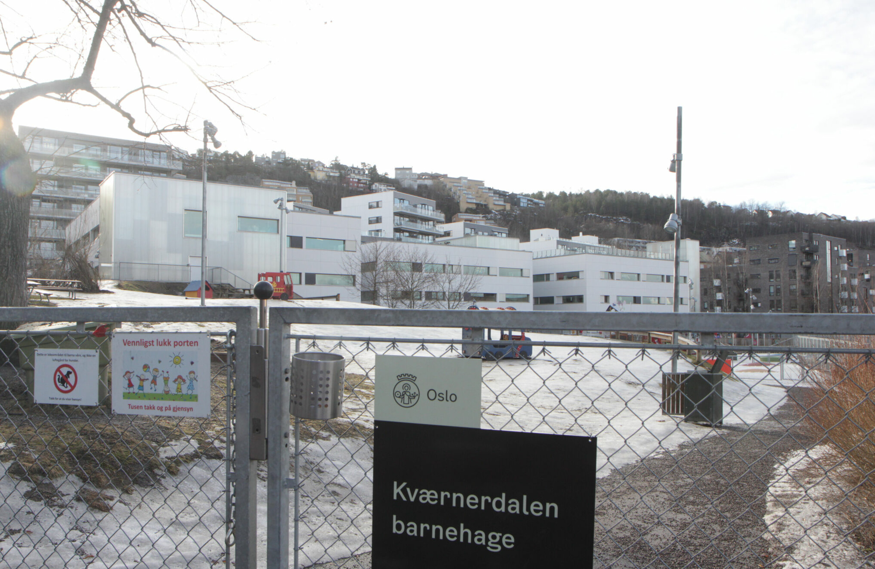 Kværnerdalen barnehage i bydel Gamle Oslo er blant landets største, og har nå plass til cirka 320 barn.
