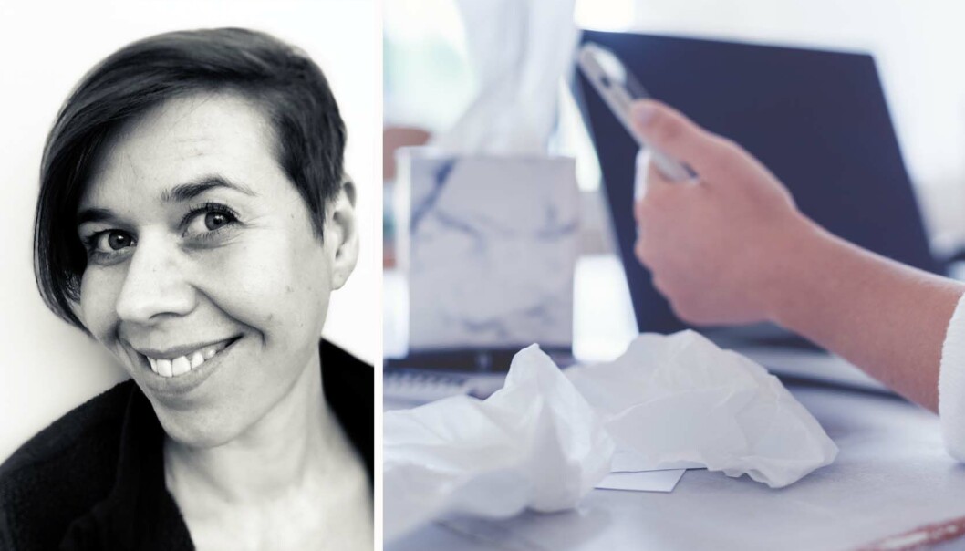 – Hvordan man skal jobbe med problematikken i den enkelte barnehage vil man først se når man finner ut hvor skoen trykker, sier Benedicte Emilie Langseth-Eide, som har tatt doktorgrad på sykefravær. – Hvordan man skal jobbe med problematikken i den enkelte barnehage vil man først se når man finner ut hvor skoen trykker, sier Benedicte Emilie Langseth-Eide, som har tatt doktorgrad på sykefravær.