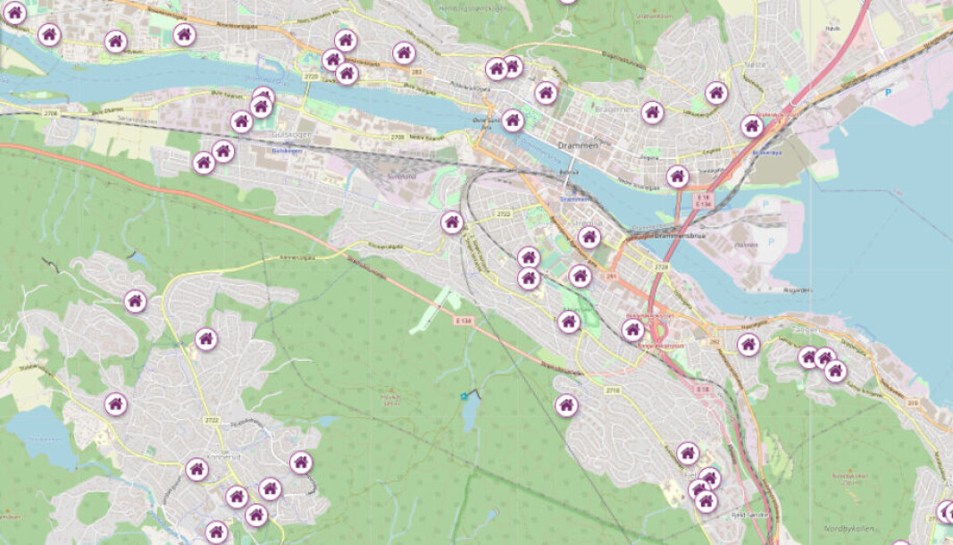 Drammen har mange barnehager. For mange, ifølge kommuneadministrasjonen. Skjermknips fra barnehagefakta.no. Drammen har mange barnehager. For mange, ifølge kommuneadministrasjonen. Skjermknips fra barnehagefakta.no.