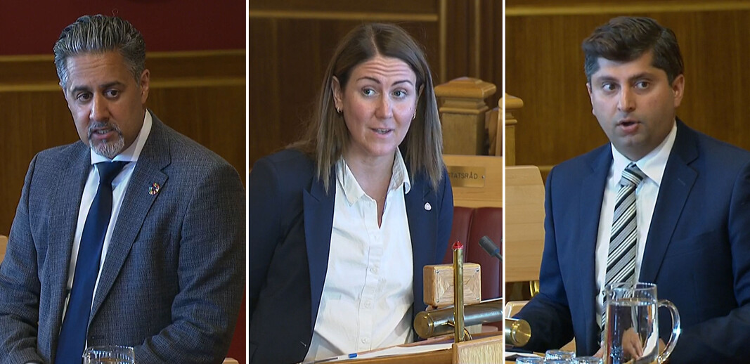 Abid Raja (V), Tonje Brenna (Ap) og Himanshu Gulati (Frp) er alle opptatt av barnehager, men helt enige er de ikke. Abid Raja (V), Tonje Brenna (Ap) og Himanshu Gulati (Frp) er alle opptatt av barnehager, men helt enige er de ikke.