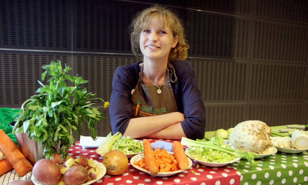 Anna Werenskiold er undervisningsleder ved Geitmyra Matkultursenter for barn. Nylig gjestet hun Nasjonal barnehagekonferanse for natur- og gårdsinteresserte barnehager i regi av Nettverk for natur- og gårdsbarnehager.