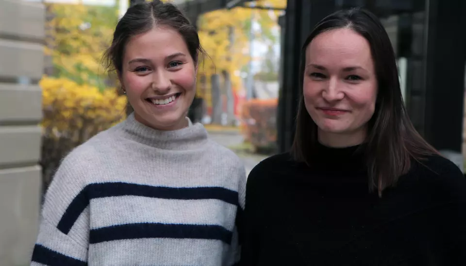 Sigrid Brønstad og Athina-Kristin Øien, pedagogiske ledere ved studentbarnehagene på henhondsvis Moholt og Dragvoll.
