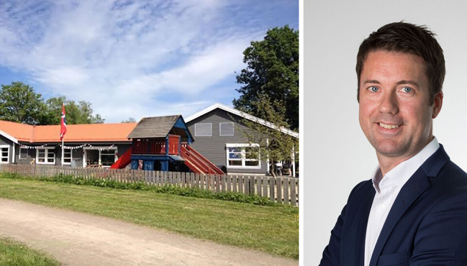 Richard Reinsberg er styreleder for Regnbuen barnehage i Tønsberg.
