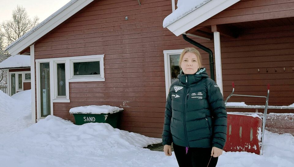 Daglig leder Maria Holst i Rundvannet barnehage i Tromsø, som tvinges til å legge ned til sommeren.