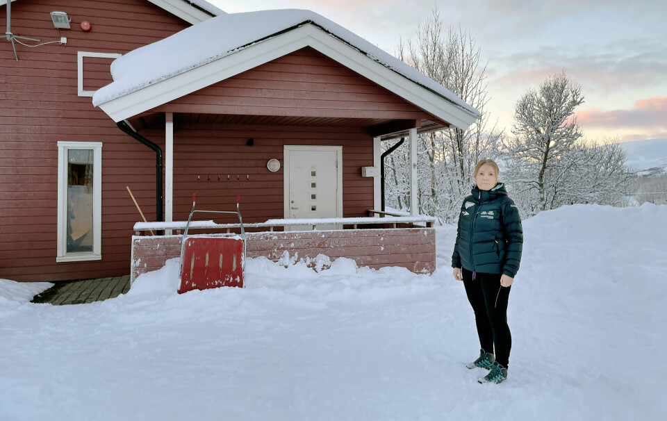 Daglig leder Maria Holst i Rundvannet barnehage i Tromsø, som legger ned til sommeren.