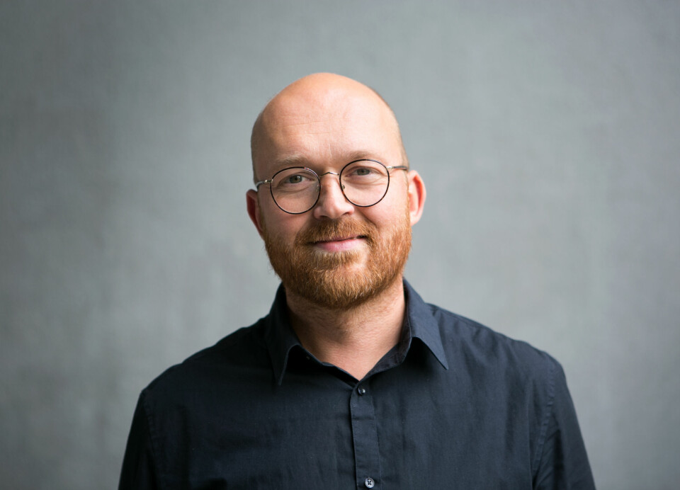Øyvind Grønlie, partner/designer i Comte Bureau.