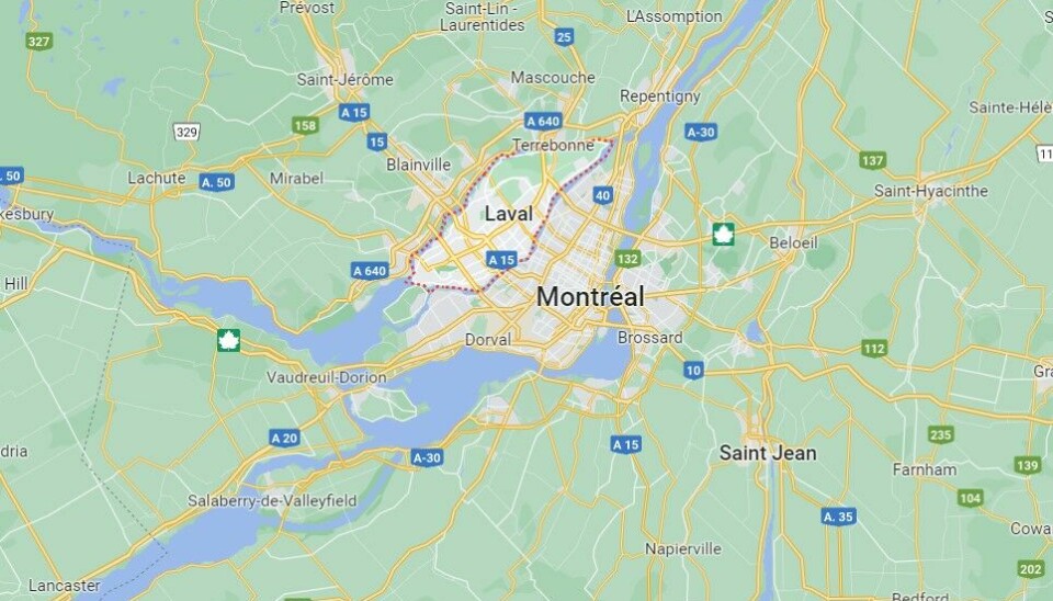 Hendelsen skjedde i en barnehage i Laval, en forstad til Montreal.