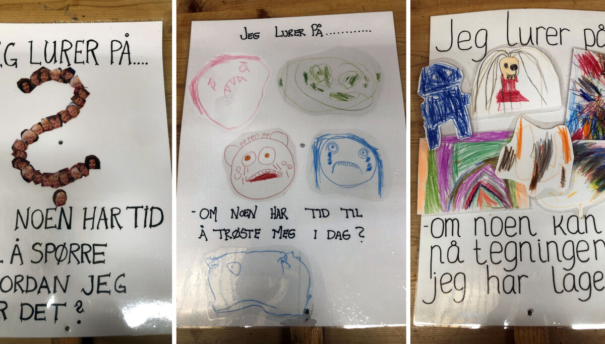 Jeg lurer på... Om noen har tid til å spørre hvordan jeg har det?