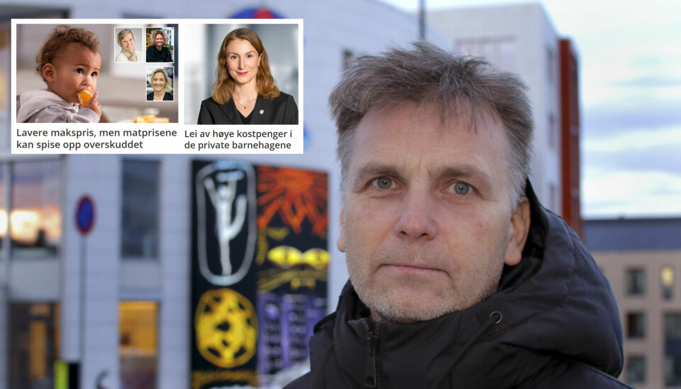 PBL-direktør Jørn-Tommy Schjelderup reagerer på Oslo-byrådens utspill om kostpenger i private barnehager.