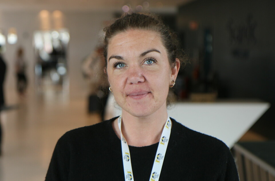 Tina Fjeld fra Ullevålsletta barnehage i Oslo. PBL landsmøte.