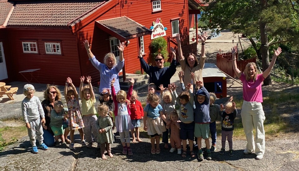 Knatten barnehage i Tvedestrand kommune er blant fem finalister i kåringen av årets barnehage 2023.