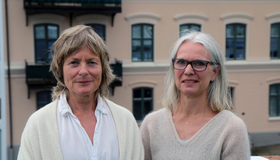 FAFO-forskerne Ragnhild Steen Jensen og Mona Bråten tok stafettpinnen og fortalte om styrket bemanning i Oslo-barnehagene under Arendalsuka.