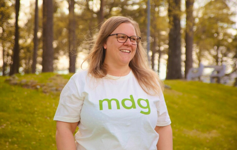 Gro Eidi Møller-Nielsen er pedagogisk leder i Sarpsborgmarka barnehage, og håper på et brakvalg for MDG.