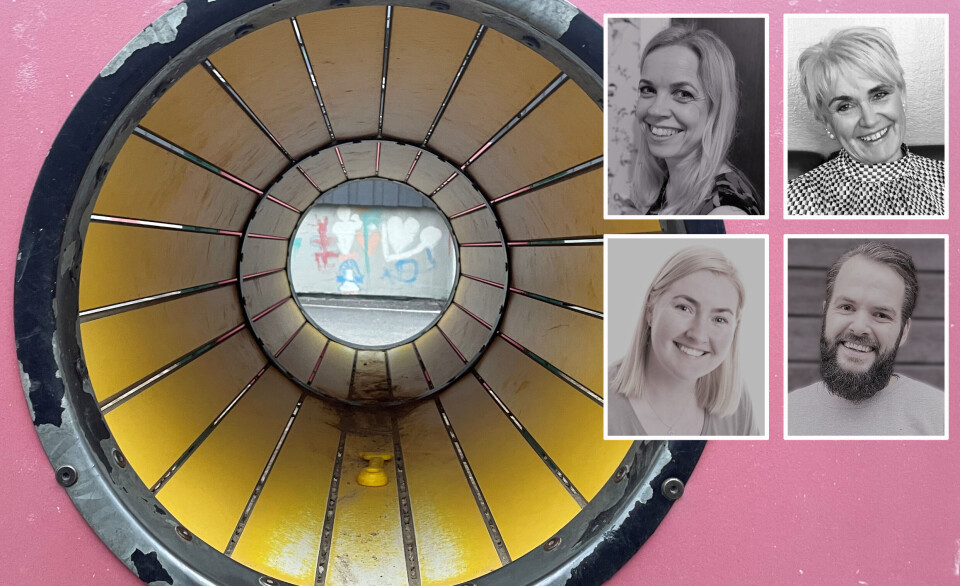 Har forsket på hvordan barnehagelærere opplever å være nyutdannet i barnehagen: Øverst fra venstre Annette Kristoffersen Winje, Sissel Aastvedt Halland, Silje Dyvik og Erlend Ringås Pettersen. Øverst fra venstre Annette Kristoffersen Winje, Sissel Aastvedt Halland, Silje Dyvik og Erlend Ringås Pettersen.
