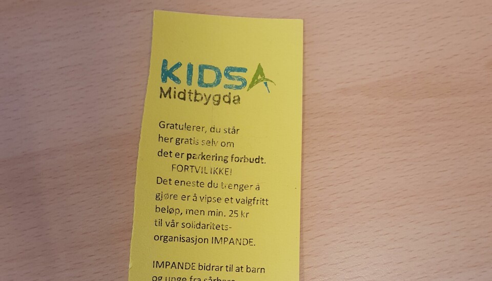 Kidsa Midtbygda i Bergen har tydd til utradisjonelle metoder for å få inn penger til sitt solidaritetsprosjekt. På under et år har de samlet inn over 10 000 kroner ved å tilby ledige parkeringsplasser mot et frivillig gebyr.