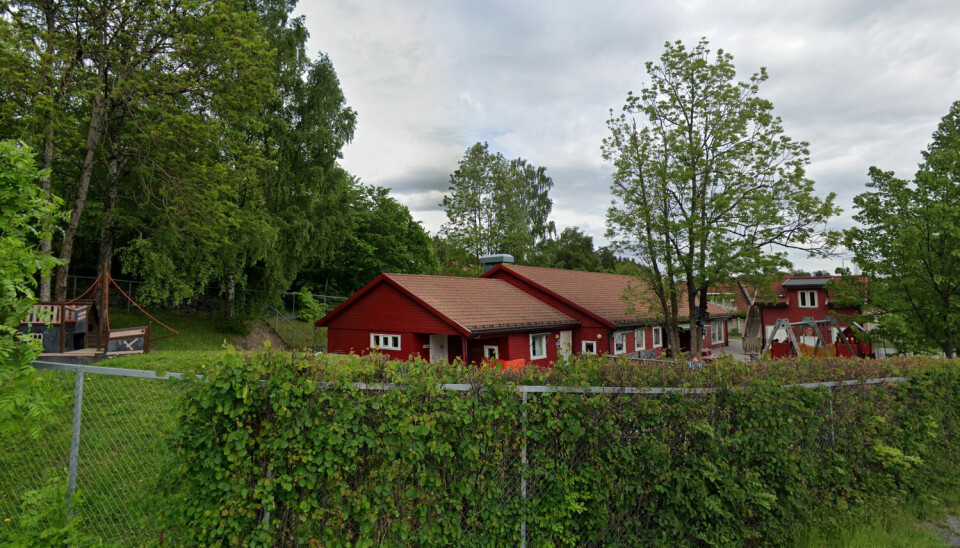 Gjettum barnehage ligger på naturtomt i Bærum.