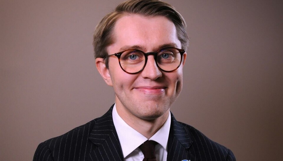 Mathias Willassen Hanssen (H) leder Utvalg for oppvekst og opplæring.