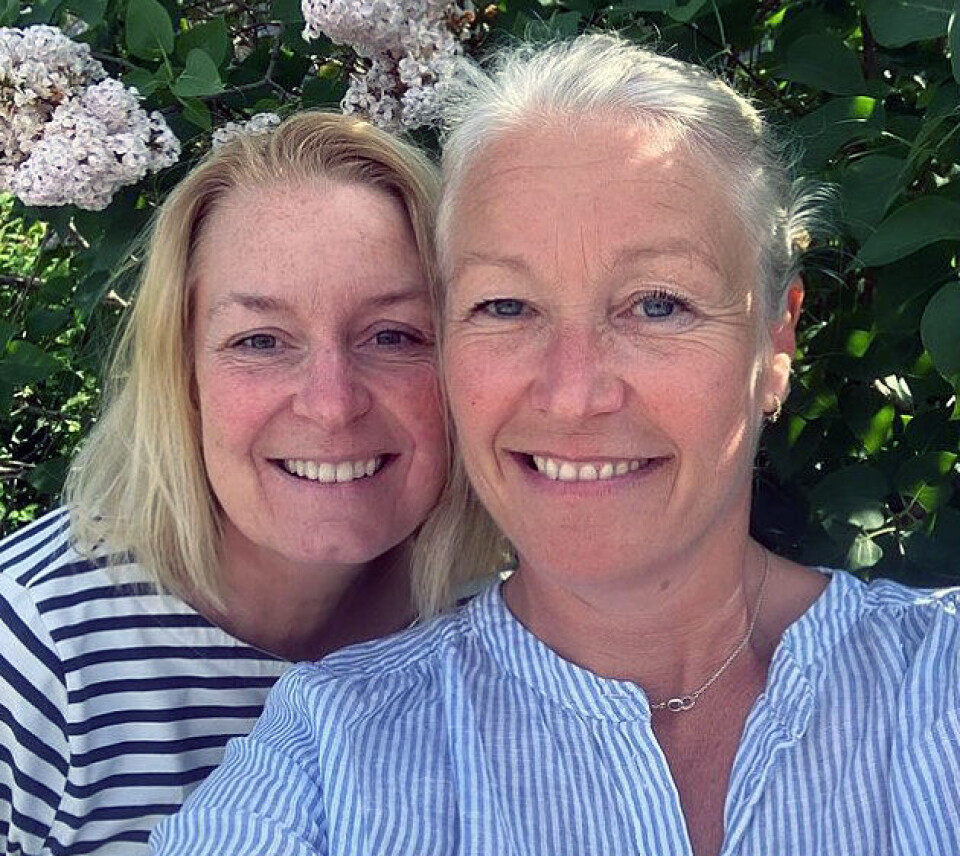 Hege Frøyland og Lena Susanne Moland i Hestehoven og Mosseliten Familiebarnehage.