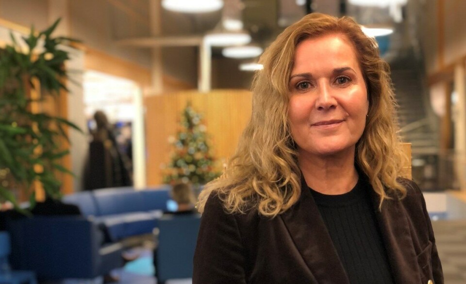 Karita Bekkemellem, administrerende direktør i NHO Geneo Karita Bekkemellem, administrerende direktør i NHO Geneo, landsforeningen for helsenæring, velferd og oppvekst.