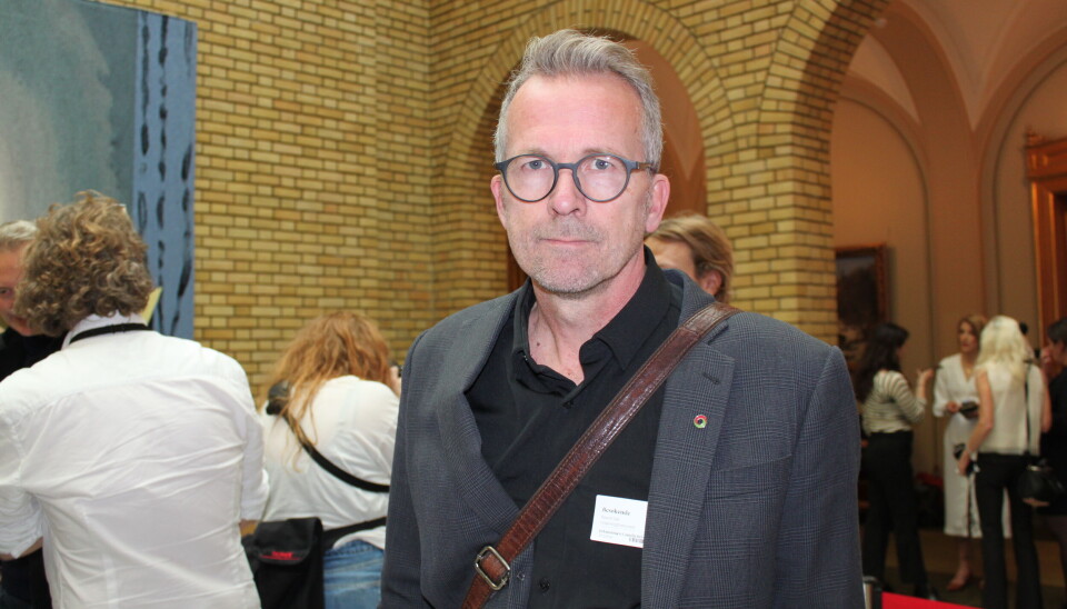 Geir Røsvoll, leder for Utdanningsforbundet. Geir Røsvoll, leder i Utdanningsforbundet, fremleggelsen av statsbudsjettet.