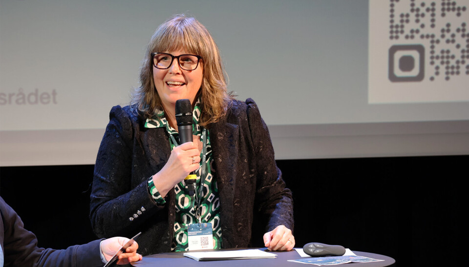 Hege Fimreite under onsdagens åpning av konferansen.