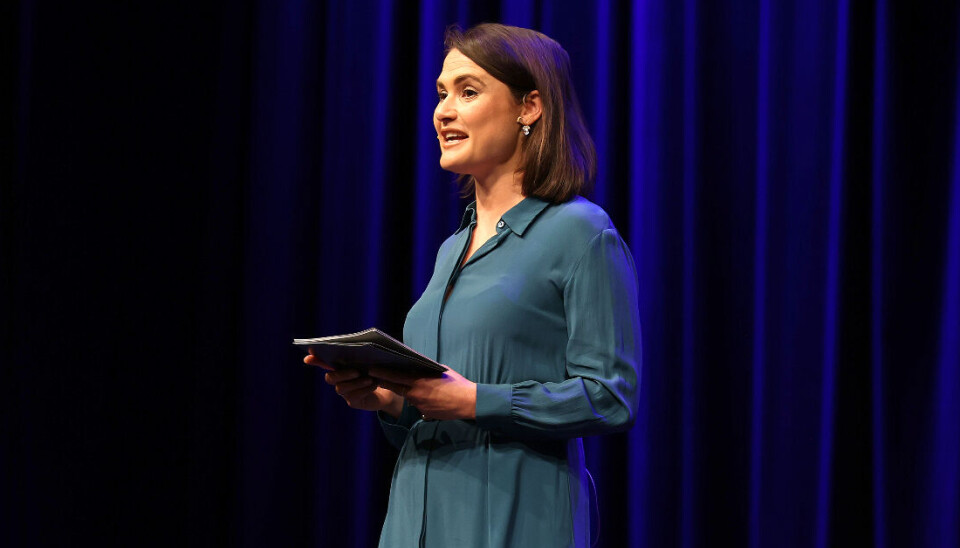 Kunnskapsminister Kari Nessa Nordtun åpnet konferansen.