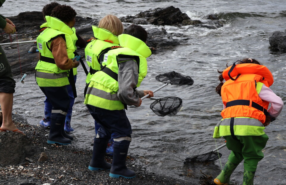 Norske barn svømmer dårligst i Norden. Her får barna vanntilvenning både ute og inne
