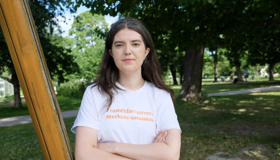 Leder for Lærerstudentene i Utdanningsforbundet, Joanna Melby Myhre.
