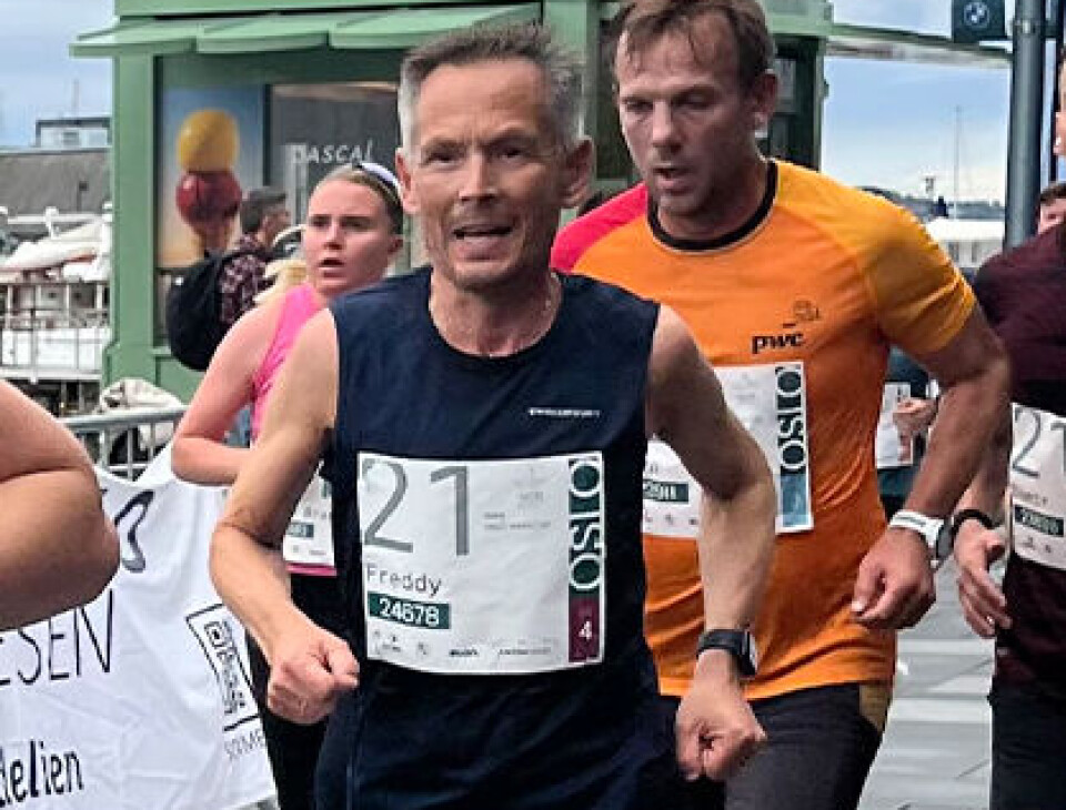 Pedagogisk leder Freddy Henningsen i aksjon.