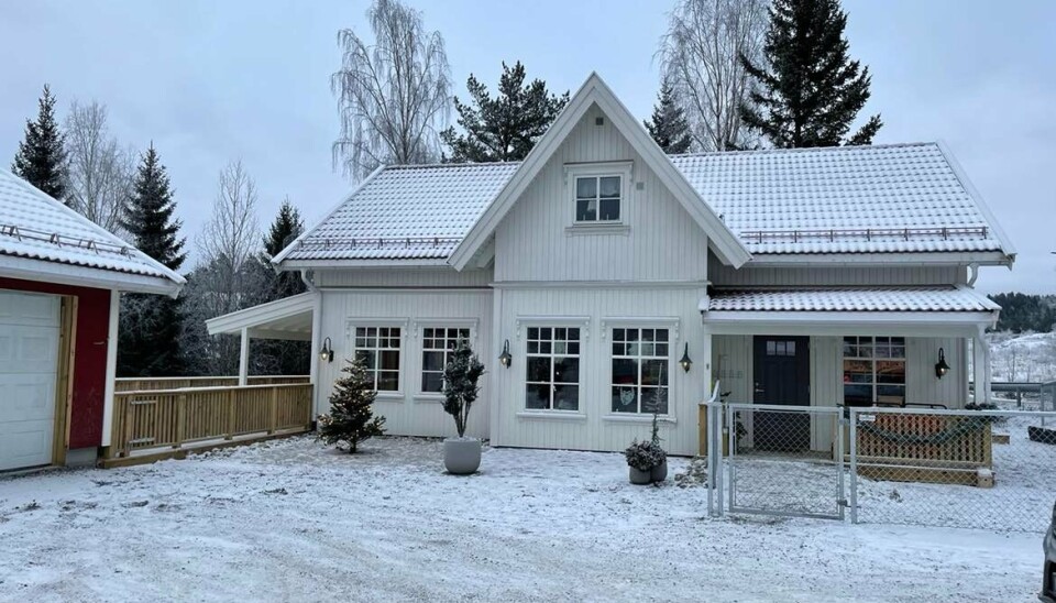 Fra den nybygde avdelingen Mattisborgen. Lundebygrenda barnehage