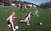 Reportasje, Christianslund barnehage Fredrikstad. Her har barna ukentlige fotballøkter. Foto: Anders Bergundhaugen