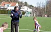 Eddie Van Schaick. Fotballtrener med fortid i Ajax. Reportasje, Christianslund barnehage Fredrikstad. Foto: Anders Bergundhaugen